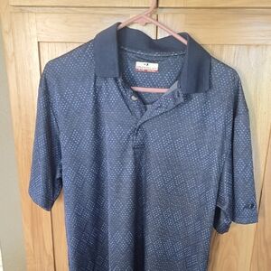 Grand SLAM Blue Polyester Polo Men's Shirt XL
